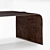 Luxury Italian Couch Table by Bottega Veneta 3D model small image 3