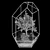 Botanical Glass Terrarium 3D model small image 3