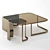 Bent Fendi Casa Coffee Table 3D model small image 3