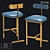 Loft Design Bar Chair 3D model small image 1