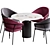 Sleek Jazz 3716 Dining Table 3D model small image 2