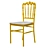 Elegant Tiffany Chair: White, Gold, Black 3D model small image 3