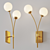 Title: Nimes Milk Walk Wall Sconce 3D model small image 1