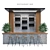 Restaurant Bar 1.6: Modern Bar Zone for Restaurants & Cafes 3D model small image 1