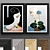 Creative Art Frame Set 3D model small image 1