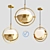 Elegant Kelly Pendant Light 3D model small image 1