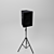 Yamaha R115 Portable PA Speaker 3D model small image 3