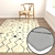 Elevate Your Space with Carpets Set 3D model small image 5