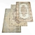 Multi-textured Rug Collection 3D model small image 1