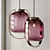 Jupiter Pink Pendant Light 3D model small image 2