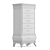 Patterned Wardrobe: Stylish Storage Solution 3D model small image 5