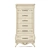 Patterned Wardrobe: Stylish Storage Solution 3D model small image 6