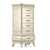 Patterned Wardrobe: Stylish Storage Solution 3D model small image 7