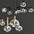 Elegance Unleashed: TEMPER Chandelier 3D model small image 1