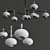 Elegance Unleashed: TEMPER Chandelier 3D model small image 2