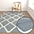 Title: Versatile Texture Carpet Set 3D model small image 5