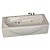 Ultra-Lux Ariana Bathtub 3D model small image 4