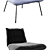 Zara Home Upholstered Armchair: Luxurious and Comfortable 3D model small image 2