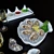 Title: Exquisite Oysters on Platter 3D model small image 5