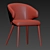 Elevate Your Space with George Oliver's Cia Armchair 3D model small image 5