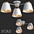 SCAD 3 Plafon Pendant Light 3D model small image 1