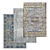 Premium Quality Carpet Set 3D model small image 1