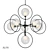 Elegant Chandeliers Set - Illuminate Your Space 3D model small image 4