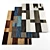 Versatile Textured Rugs: 4 Styles 3D model small image 1