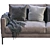 LUCA Interface Sofa: Modern Design, Superior Comfort 3D model small image 3