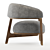 Elevate Your Space: 1290 Armchair 3D model small image 2