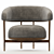 Elevate Your Space: 1290 Armchair 3D model small image 3