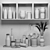 Title: Elegant Kitchen Décor Set 3D model small image 5