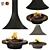 2014 Fireplace: V-Ray+Corona Render 3D model small image 4