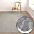 Luxurious Carpet Set - High-Quality Textures 3D model small image 5