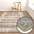 Luxurious Textured Carpet Set 3D model small image 2