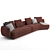 Poliform Saint Germain Sofa Set 3D model small image 4