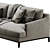 Modern Poliform Bellport Sofa 3D model small image 4