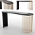 Elegant Castelo Console: Stylish & Functional 3D model small image 1