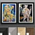 Modern Art Frame Set 3D model small image 1