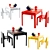 Roche-Bobois OZOO Kids Furniture Set 3D model small image 2