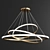 Stunning Ring Chandeliers - 3 Types 3D model small image 4