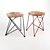 Spike Stool: Modern & Stylish 3D model small image 2