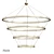 Luxury Chandeliers Set310: Cipriani Homood, LUSSOLE & More 3D model small image 4