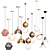 Luxury Pendant Light Set-13 with Exclusive Designs 3D model small image 2