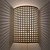 Natural Rattan Wall Lamp DOLKIE 3D model small image 2