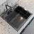 Modern Kitchen Set: Gas Hob, Sink, Hood 3D model small image 3
