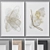 Modern Abstract Photo Frames Set 3D model small image 1