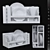 Versatile Kitchen Accessories 3D model small image 3