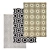 Luxury Carpet Set: High-Quality Textures 3D model small image 1