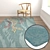 Luxurious Carpet Set | High-Quality Textures 3D model small image 5